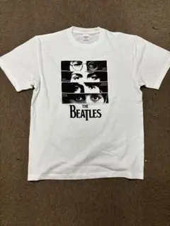ビートルズ　イラストTシャツ　XLサイズ ホワイトボディ