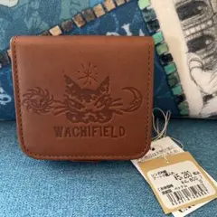 WACHIFIELD エンボス コインケース ブラウン