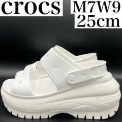【未使用級】クロックス　メガクラッシュ 　サンダル　厚底　25cm