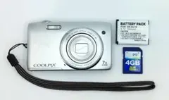 H3051】 Nikon COOLPIX S3700 ニコン クールピクス - メルカリ
