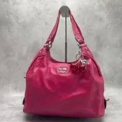 COACH Y2K Madison Gathered Pink Bag - メルカリ
