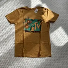 MTV Tシャツ マスタード Mサイズ