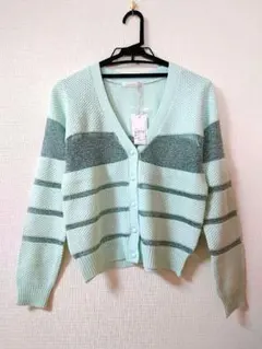 【限定お値下新品】Lilidiaリリディア 透かし編みカーディガン size→F