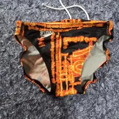 美品】SPEEDO アクアブレード ブラック SSサイズ ウロコ 光沢 競パン