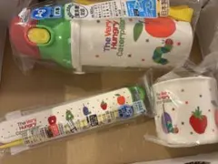 はらぺこあおむし　水筒　480ml　箸　コップ　ダイレクトボトル　プラスチックのサムネイル