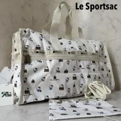 新品】 レスポートサック ボストンバッグ 3way ハローキティ ポーチ付