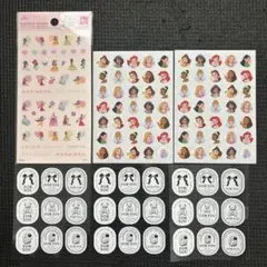 ディズニープリンセスシール＆ギフトシール まとめ売り