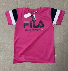 匿名発送　FILA 吸汗速乾 Tシャツ ピンク 160cmのサムネイル