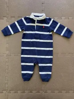 ラルフローレン/Ralph Laurenボーダーロンパース70cm