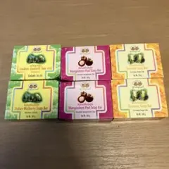 アバイブーべ石鹸ノニ石鹸・ターメリック石鹸・マンゴスチン石鹸バーセット6個セット