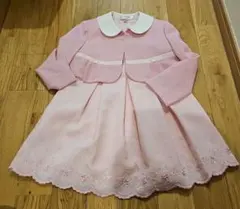 ショパンドゥ　セレモニー　　セットアップ　120　ピンク　入学