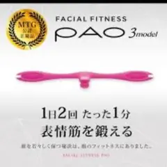 신제품 미사용 페이셜 피트니스 PAO 3 모델 핑크 미사용 보관 아이템