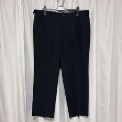 adabat メンズ スラックス 黒