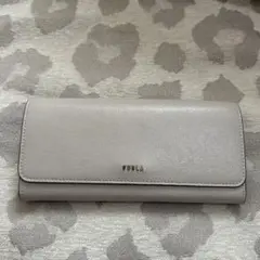 FURLA グレー 長財布