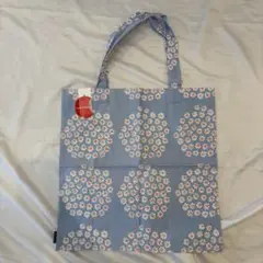 kauniste トートバッグ ブルー系 北欧デザイン - メルカリ