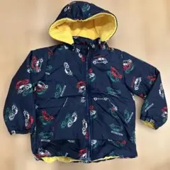 Moujonjon 車プリント ジャケット 120