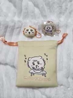 ちいかわシーサー（リップキャップ、ちいかわbaby 巾着、ぷっくりキーホルダー）