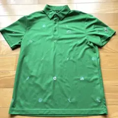 アディダス　adidas メンズ　半袖ポロシャツ　L グリーン　ゴルフウェア