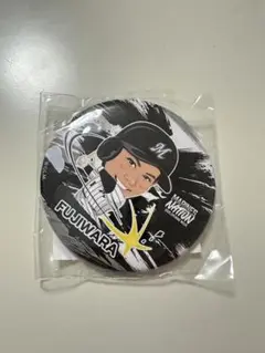 千葉ロッテマリーンズ 藤原 缶バッジ