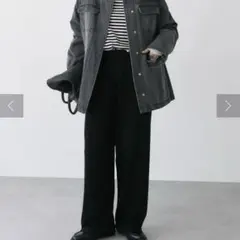 お値下げ　新品　ピュアルセシン　ニットパンツ　黒