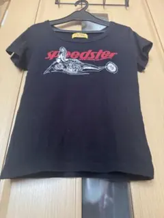 ヒステリックグラマー SPEEDSTER チビTシャツ 黒 ブラック Tシャツ