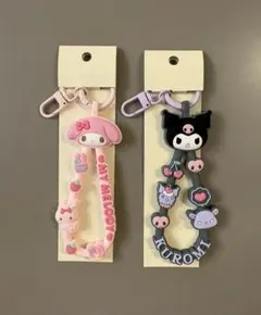 サンリオ　キャラクター大賞2026　ラバーコードキーホルダー　2点セット