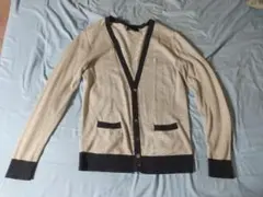 FRED PERRY Vネックカーディガン Mサイズ