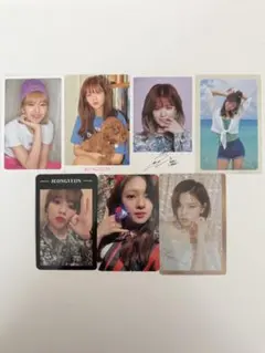 K-POP TWICE トレカ ジョンヨン 7枚セット