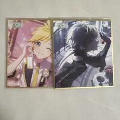 プロセカ 鏡音レン 55A ミニ色紙 2点セット 前後