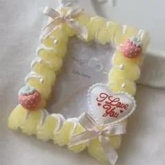 ホイップデコ トレカケース♡No.10イエロー