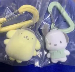 サンリオ カラフルカラビナマスコットチャーム ポムポムプリン ポチャッコ