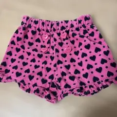 ハート柄ピンクコーデュロイパンツ 95cm