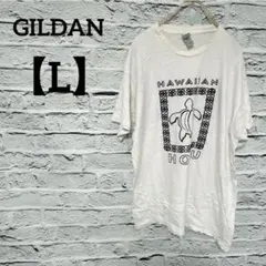 GILDAN 【L】ギルダン 半袖Tシャツ 海外古着✨難あり商品!!
