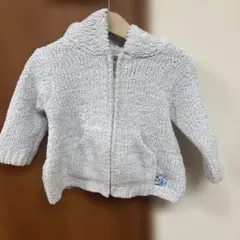 kashwére フリースフード付きアウター