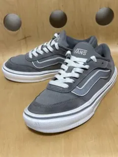 人気‼️VANS スニーカー グレー レディース 送料込みサイズ24センチ