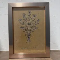 THANK YOU 花柄 インテリア