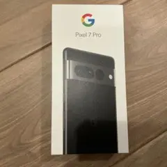 【開封済み未使用品】　Google Pixel7 Pro 128GB 黒