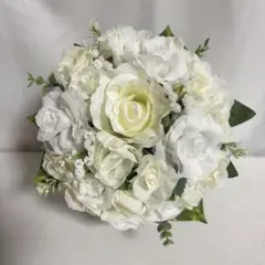 #2591 ウェディングブーケ　ブートニア