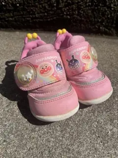 アンパンマン ベビーシューズ 13.5cm ピンク