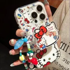 ハローキティ iPhone用ケース 透明