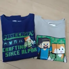 Minecraft Tシャツ 2枚セット　140