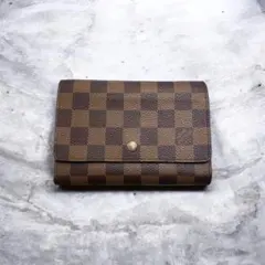 LOUIS VUITTON ルイ ヴィトン ダミエ 3つ折 財布