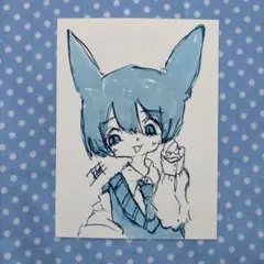 オリジナルイラスト】手描き オリジナル 一点物 - メルカリ