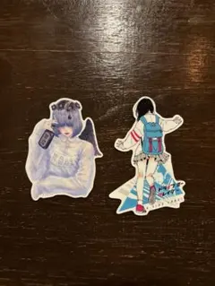 BLEACH デザインステッカー ジゼル・ジュエル＆バンビエッタ・バスター