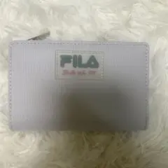 FILA 二つ折り財布 グレー 合成皮革のサムネイル