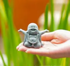 仏様　布袋様　ハッピーブッタ　置物　風水　可愛い　お守り　オブジェ　インテリア