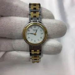 新品電池】 SEIKO ラサール ゴールド バングルウォッチ 