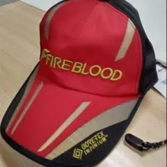 ●訳あり特価 シマノ Fire Blood 画像二枚目 ツバにシワ有り サイズL