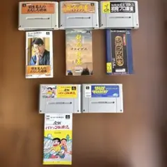 スーパーファミコンソフト5本セット 将棋囲碁麻雀 パチンコ スペースインベーダー