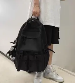 ずっと真夜中でいいのに。ゾンクラ バック＆ぬいポーチ（ブラック